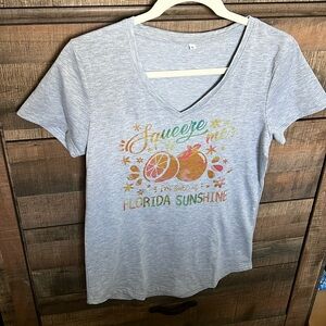 NWOT Florida Sunshine Tee, Size M